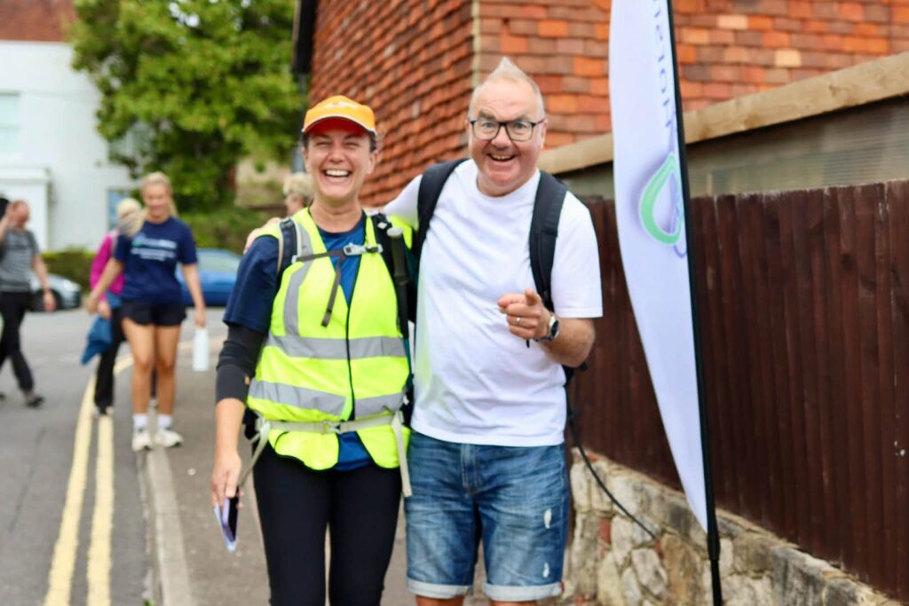 Horsham Matters Sponsored Walk 4 Tim and Bea on the Horsham matters walk